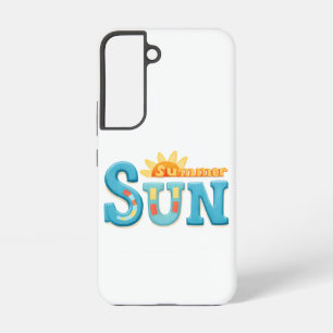 Coque Samsung Galaxy Soleil d'été - Soleil d'été avec des couleurs vive