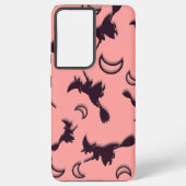 Coque Samsung Galaxy Sorcière volante entre la moitié de la lune à Hall (Verso)