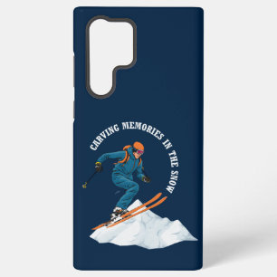 Coque Samsung Galaxy Souvenirs de la sculpture dans la neige