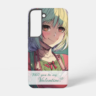 Coque Samsung Galaxy Soyez ma Saint-Valentin dans le style Manga 33420