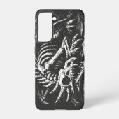 Coque Samsung Galaxy Squelette de dragon — par BurnsInHell (Verso)