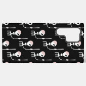 Coque Samsung Galaxy squelette d'Halloween avec une épée (Verso Horizontal)