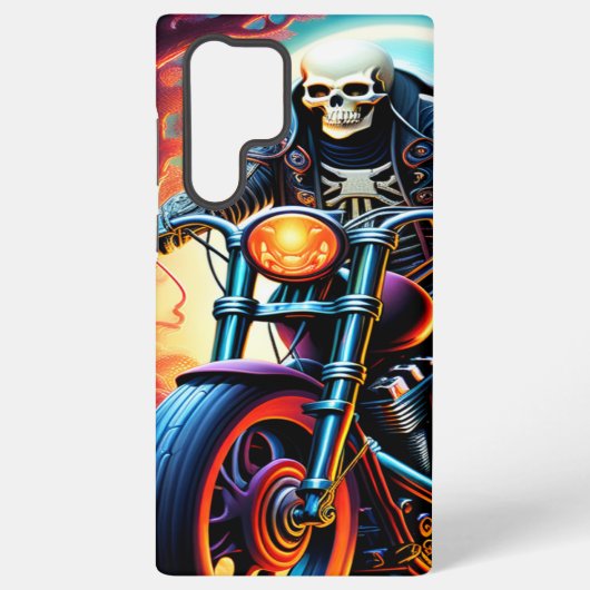 Coque Samsung Galaxy Squelette Traverser la grotte des feux (Verso)