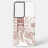 Coque Samsung Galaxy St Catherine Disputing with Scholars by Masolino (Verso)