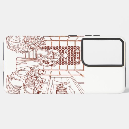 Coque Samsung Galaxy St Catherine Disputing with Scholars by Masolino (Côté gauche)