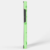 Coque Samsung Galaxy St. Patrick's Day Trèfle Pot d'Or Chat Noir (Côté droit)