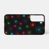 Coque Samsung Galaxy Starburst de Fireworks rétro (Verso Horizontal)