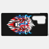 Coque Samsung Galaxy Stars Stripes et Roar (Verso Horizontal)