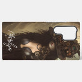 Coque Samsung Galaxy Steampunk Cacher Les Yeux Oeuvres D'Art Originales (Verso Horizontal)