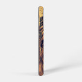 Coque Samsung Galaxy Steampunk Couleur Gradient Lion Rustique (Côté droit)