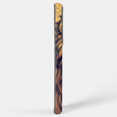 Coque Samsung Galaxy Steampunk Couleur Gradient Lion Rustique (Côté droit)