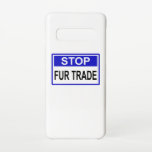 Coque Samsung Galaxy S10 Stop Fur Trade Panneau bleu<br><div class="desc">Arrêtez Le Commerce De Fourrures. Chaque porteur de fourrure a du sang sur les mains. Dites non à la fourrure ! La fourrure est un meurtre. Conception anti-fourrure avec slogan contre Fur Trader. Défendez les droits des animaux et la protection des animaux.</div>