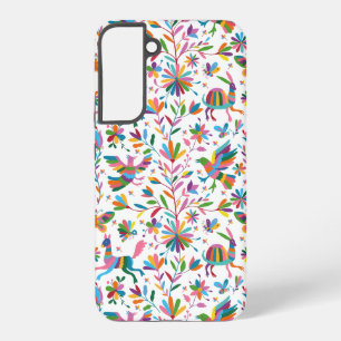 Coque Samsung Galaxy Style Otomi Mexicain Motif Lumineux
