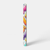 Coque Samsung Galaxy Sucres de dessin multicolores rétro (Côté gauche)