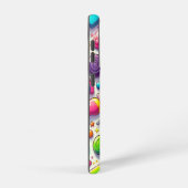 Coque Samsung Galaxy Sucres de dessin multicolores rétro (Côté droit)