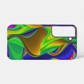 Coque Samsung Galaxy Summerrainbow, Rainbowart 3D Abstrait (Verso Horizontal)