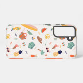 Coque Samsung Galaxy Sunny Beach Fun Motif (Verso Horizontal)