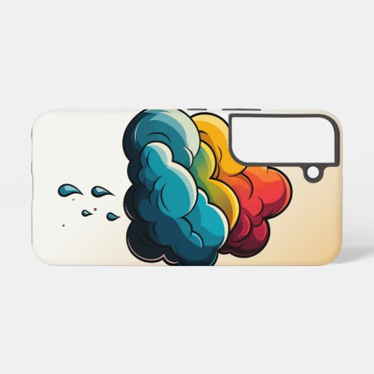 Coque Samsung Galaxy Sunset Glider Puff (Verso Horizontal)