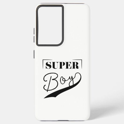 Coque Samsung Galaxy Super Boy (Verso)