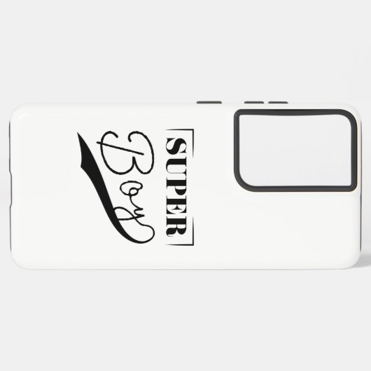 Coque Samsung Galaxy Super Boy (Verso Horizontal)