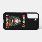 Coque Samsung Galaxy Super Et Lumineux Noël Père Noël Holiday Retro (Verso Horizontal)
