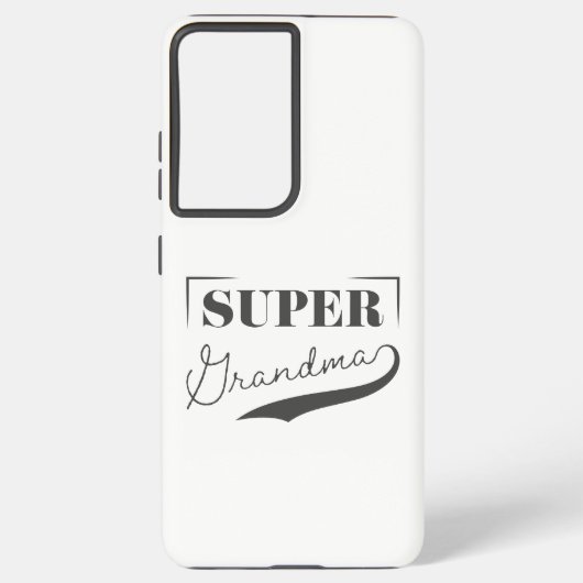 Coque Samsung Galaxy Super grand-mère (Verso)