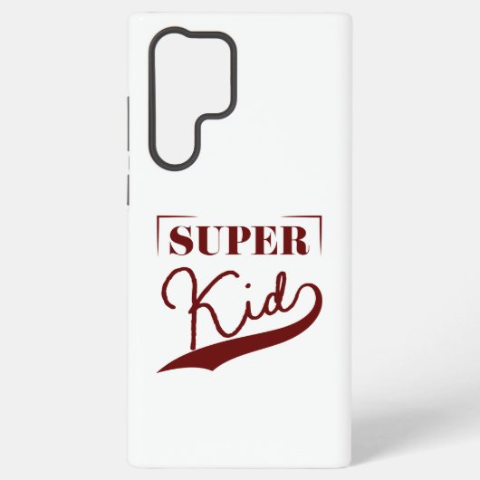 Coque Samsung Galaxy Super Kid (Verso)