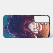 Coque Samsung Galaxy Super Père Noël (Verso Horizontal)