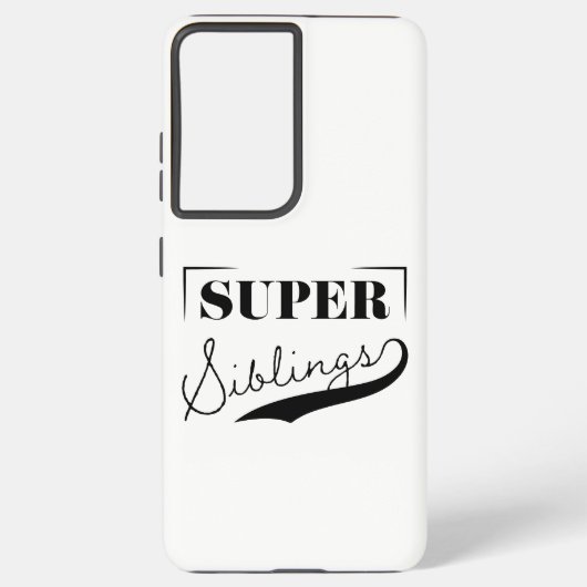 Coque Samsung Galaxy Super sibling (Verso)