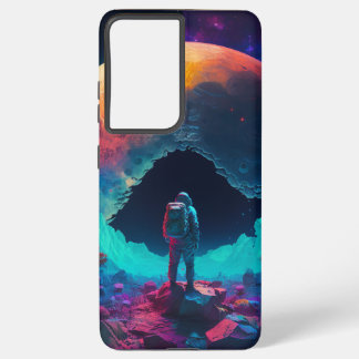 Coque Samsung Galaxy sur la lune