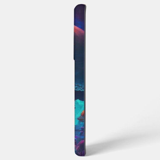 Coque Samsung Galaxy sur la lune (Verso Horizontal)