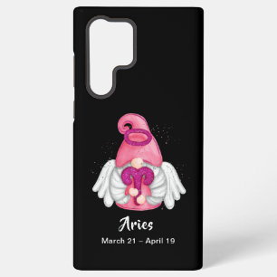Coque Samsung Galaxy SYMBOLE D'Astrologie Gnome Aries Angel S21 Ultra