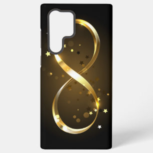 Coque Samsung Galaxy Symbole de l'infini doré