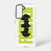 Coque Samsung Galaxy Symbole de typographie de Batman (Verso)