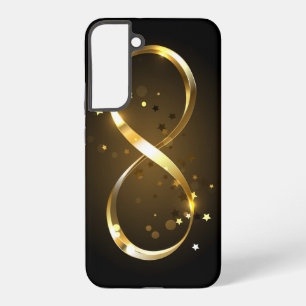 Coque Samsung Galaxy Symbole d'infini doré