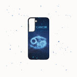Coque Samsung Galaxy Symbole du cancer du zodiaque<br><div class="desc">Symbole cancéreux Zodiaque Samsung Galaxy S22  Coque</div>