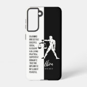 Coque Samsung Galaxy SYMBOLE Zodiaque Libra (Verso)