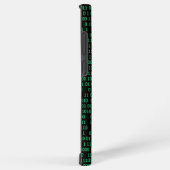 Coque Samsung Galaxy Système numérique binaire vert (Côté droit)