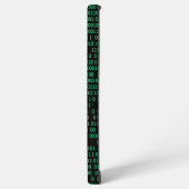 Coque Samsung Galaxy Système numérique binaire vert (Côté gauche)