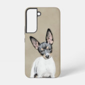 Coque Samsung Galaxy Tableau Rat Terrier - Cute Original Chien Art (Verso)