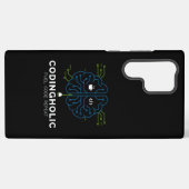 Coque Samsung Galaxy Tech Brain Coding For Developer & Programmers (Verso Horizontal)