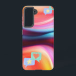 Coque Samsung Galaxy Téléphone Rainbow<br><div class="desc">Arc-en-ciel pour mère et cuve.</div>