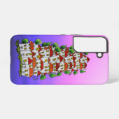 Coque Samsung Galaxy Téléphone S22 (Doodle - dessiné à la main) (Verso Horizontal)