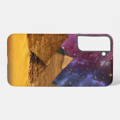 Coque Samsung Galaxy tempête cosmique au-dessus de l'égypte (Verso Horizontal)