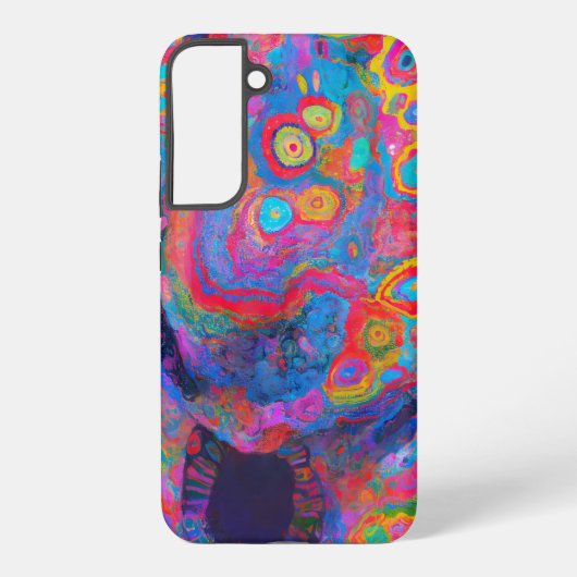 Coque Samsung Galaxy "Tempête neuronale" (Verso)