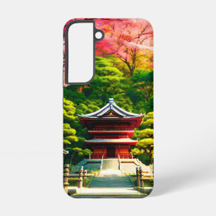 Coque Samsung Galaxy Temple des fleurs de cerisier