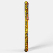 Coque Samsung Galaxy Tendances Abstraites des spires arc-en-ciel (Côté droit)