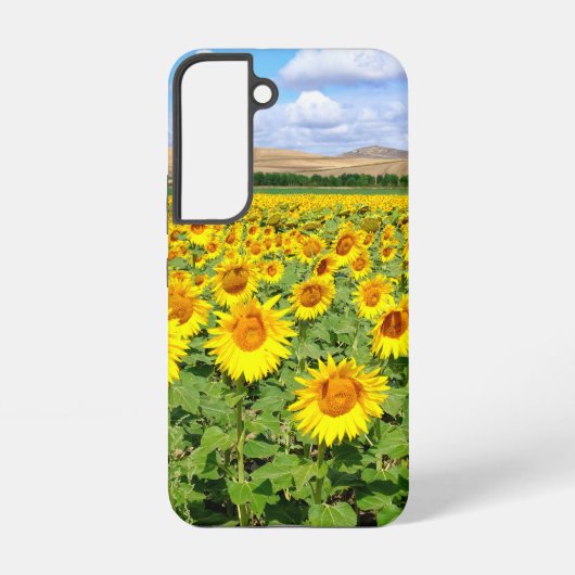 Coque Samsung Galaxy Terrain de tournesol (Verso)