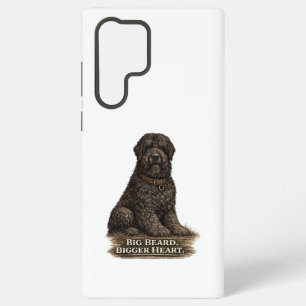 Coque Samsung Galaxy Terrier Noir Russe – Grande Barbe Grand Cœur