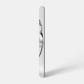 Coque Samsung Galaxy tête robotisée avec casque (Côté gauche)